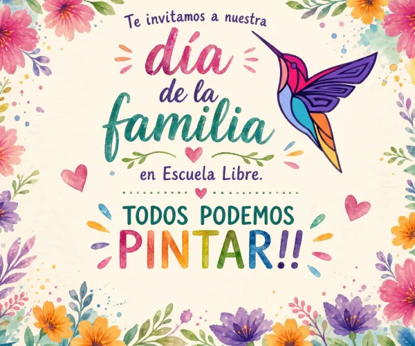 Día de la Familia en Escuela Libre: "Todos podemos pintar" – Un encuentro de arte y comunidad